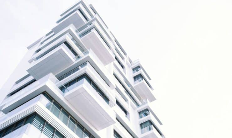 white concrete building