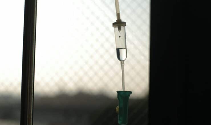 green and white light bulb